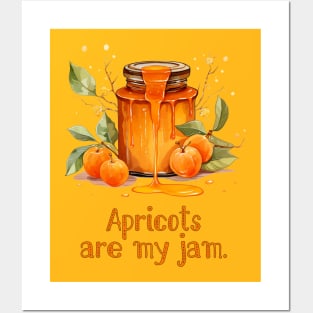 Apricots are My Jam Posters and Art